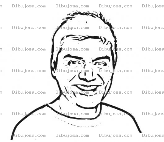 Dibujo para colorear George Lopez Coloring Page