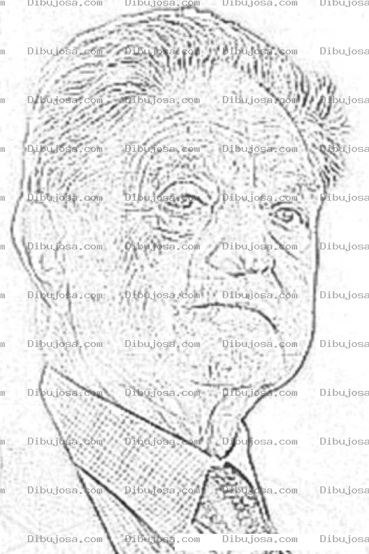 Dibujo para colorear George Soros Coloring Page