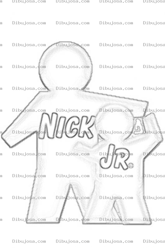 Dibujo para colorear Nickjr Coloring Page