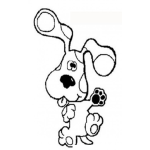 Dibujo para colorear Colorear Perrito Blue