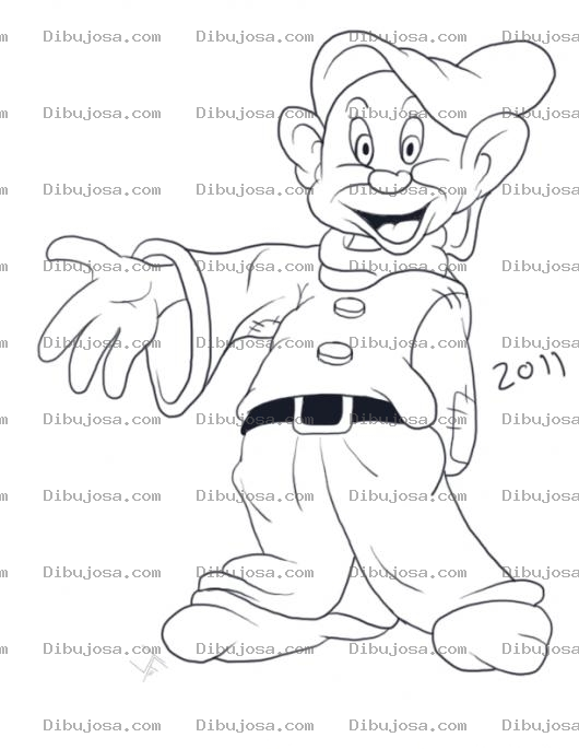 Dibujo para colorear Dibujo De Tontin Para Colorear Y Pintar