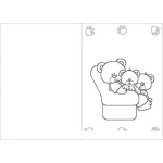 Dibujo para colorear Tarjeta Gratis Del Dia Del Padre Para Imprimir Pintar Y Colorear