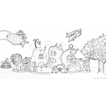 Dibujo para colorear Dibujo De Animalitos Para Pintar Y Colorear
