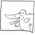 Dibujo para colorear Cuadro De Pato Para Pintar Y Colorear