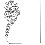 Dibujo para colorear Tarjeta De Amor Para Imprimir Pintar Y Colorear