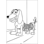 Dibujo para colorear Colorear Perro Resorte Slinky Dod
