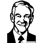 Dibujo para colorear Ron Paul Congresista De Estados Unidos Para Colorear