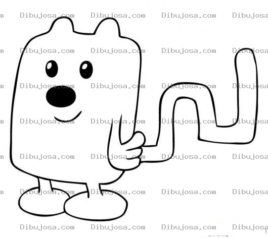 Dibujo para colorear Gubsi Gua Gua Para Colorear