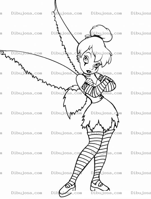 Dibujo para colorear Colorear Campanita