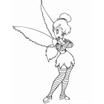 Dibujo para colorear Colorear Campanita