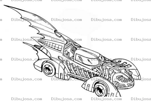 Dibujo para colorear Colorear Batimovil