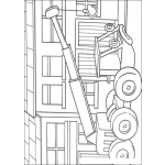 Dibujo para colorear La grua de Bob