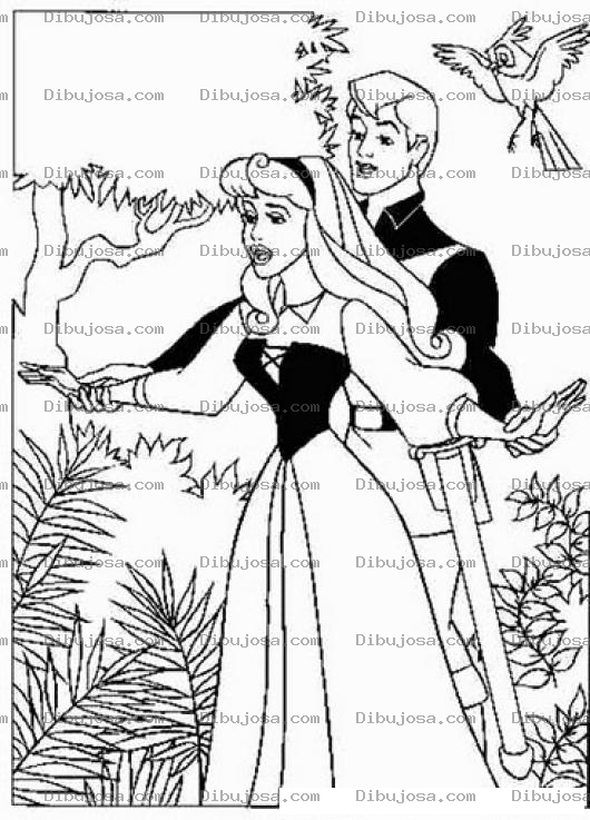 Dibujo para colorear Colorear Princes Haciendo El Paso Del Titanic