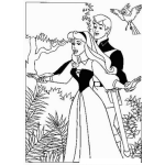 Dibujo para colorear Colorear Princes Haciendo El Paso Del Titanic