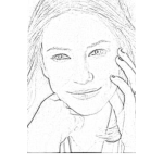 Dibujo para colorear Cate Blanchett Coloring Page