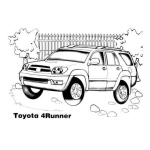 Dibujo para colorear Toyota 4runner Para Colorear