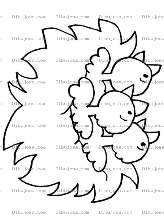 Dibujo para colorear Colorear Pajaritos En Su Nido