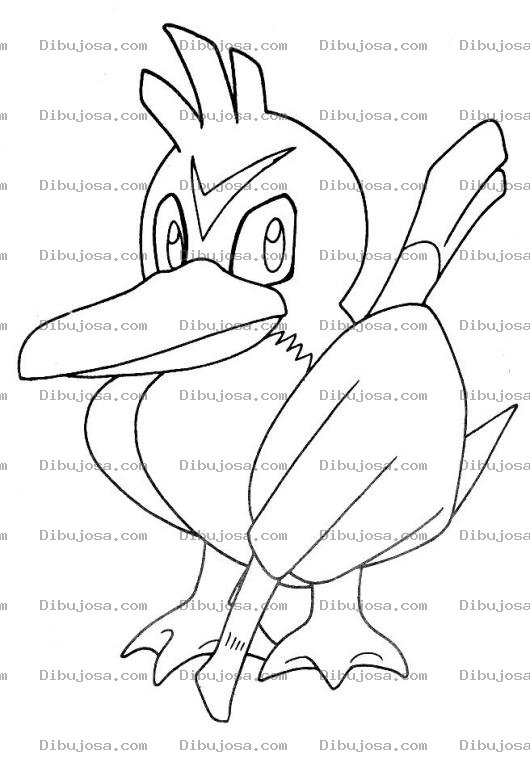 Dibujo para colorear Colorear Pato Nike