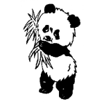 Dibujo para colorear Colorear Panda En Una Rama