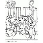Dibujo para colorear Colorear Pound Puppies