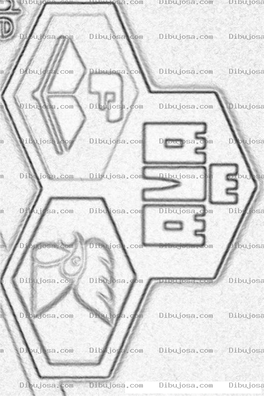 Dibujo para colorear Colorear Logo De La Fundacion Castillo Cordova De Guatemala Proyeccion Social De La Cerveceria Centro Americana