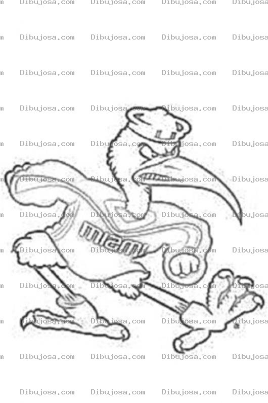 Dibujo para colorear University Of Miami Coloring Page