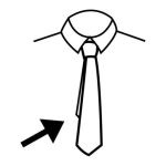 Dibujo para colorear Colorear Una Corbata