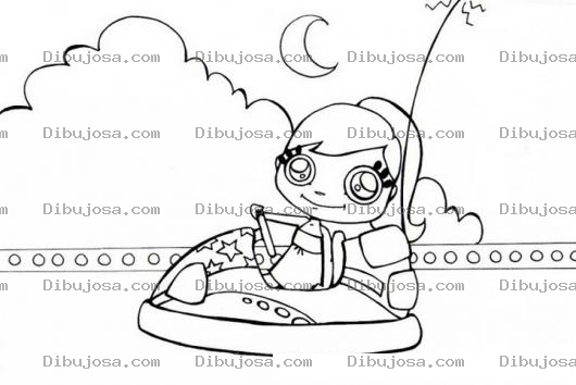 Dibujo para colorear Colorear Carritos Locos Carritos Chocones
