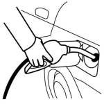 Dibujo para colorear Colorear Hombre Echando Gasolina