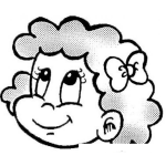 Dibujo para colorear Colorear Nena Morocha