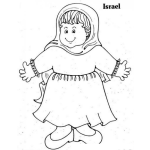 Dibujo para colorear Colorear Israelita