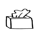 Dibujo para colorear Colorear Panuelos Kleenex