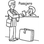 Dibujo para colorear Aeropuerto Para Pintar Y Colorear