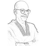Dibujo para colorear David Cross Coloring Page