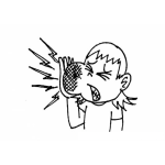 Dibujo para colorear Dolor De Muelas Para Colorear