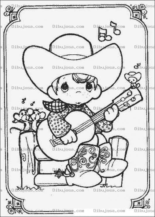 Dibujo para colorear precious moments para colorear