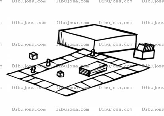 Dibujo para colorear Colorear Juego De Monopoly Granbnaco Monopolio Para Pintar