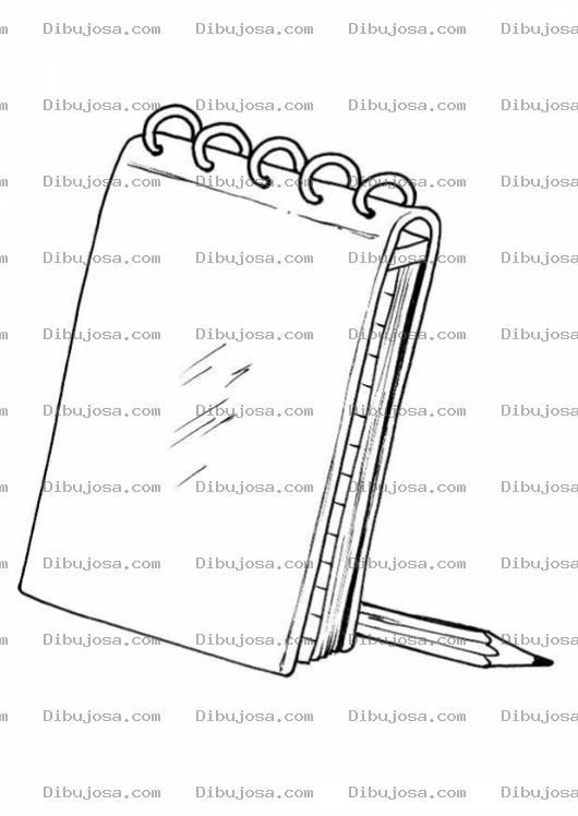 Dibujo para colorear Colorear Agenda