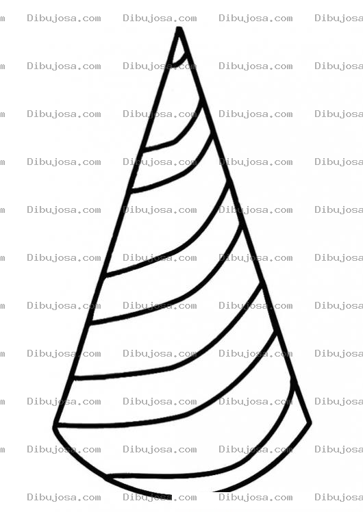 Dibujo para colorear Colorear Sombrero De Cumpleanos
