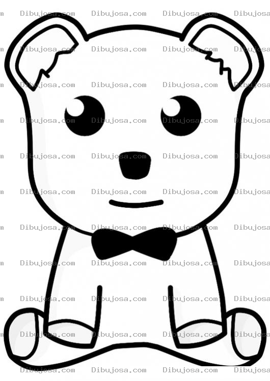 Dibujo para colorear Colorear Osito De Juguete