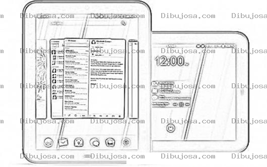 Dibujo para colorear Hp Touchpad Para Colorear