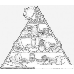 Dibujo para colorear Dieta De Vegan Para Imprimir Y Colorear
