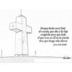 Dibujo para colorear Juan 3:16 Para Colorear