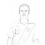 Dibujo para colorear Javier Del Aguila Guatemala Para Colorear Y Pintar