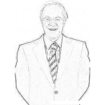Dibujo para colorear Jose Ramon Fernandez Alvarez Joserra Periodista Deportivo Para Colorear Y Pintar