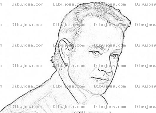 Dibujo para colorear Tom Hanks Coloring Page