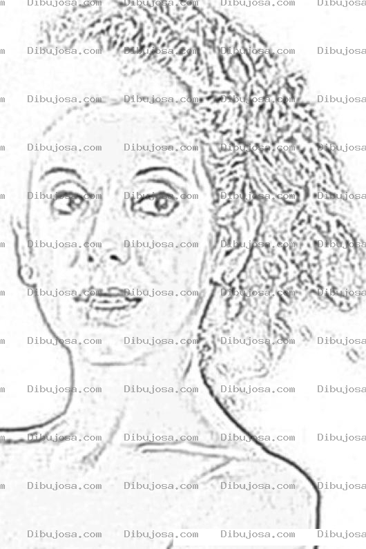 Dibujo para colorear Jennifer Mayani Para Colorear