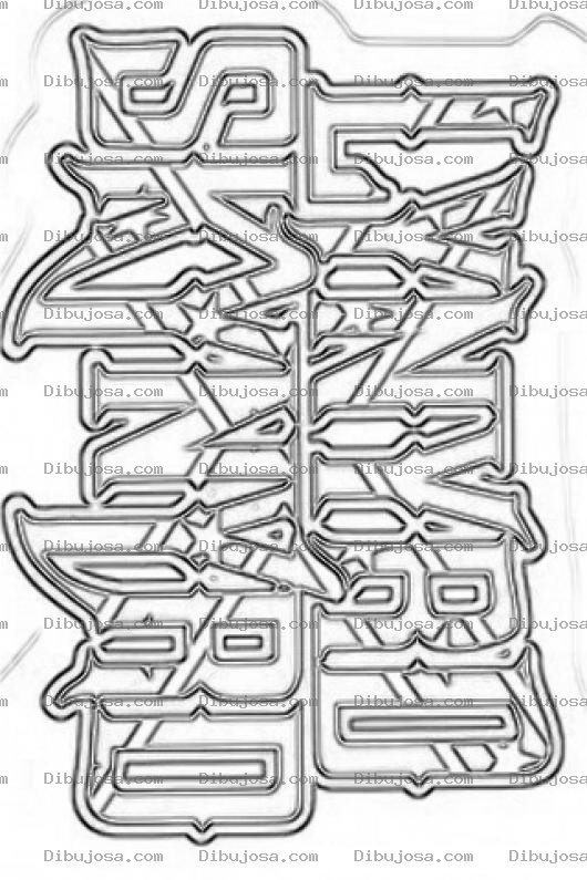Dibujo para colorear Lynyrd Skynyrd Logo Coloring Page