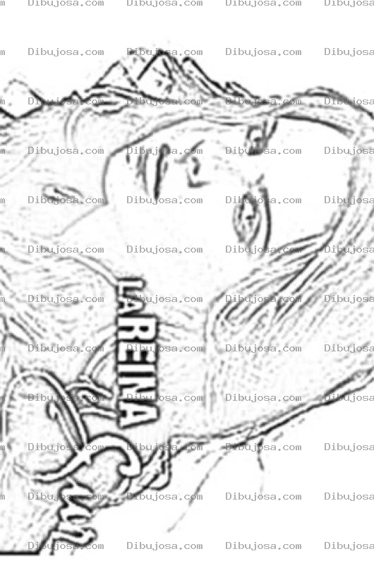 Dibujo para colorear La Reina Del Sur Para Colorear