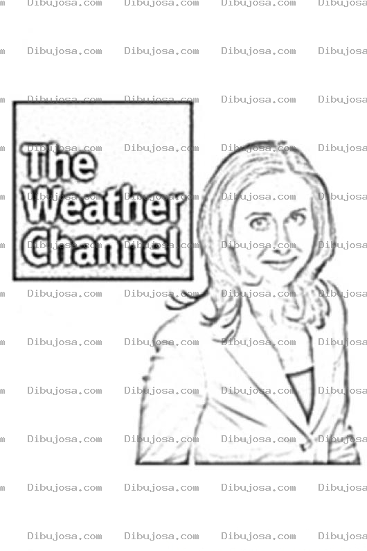 Dibujo para colorear Weather Channel Coloring Page